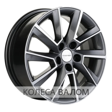 Khomen Wheels KHW1507 (15_Rapid/Fabia) 6x15 5x100 ET38 57.1 Gray-FP